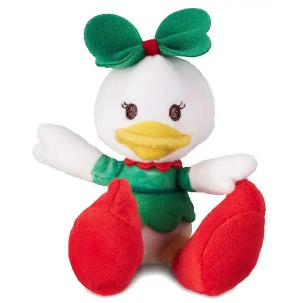 Disney Tiny Big Feet Daisy Duck Holiday Exclusive 4-Inch Micro Plush