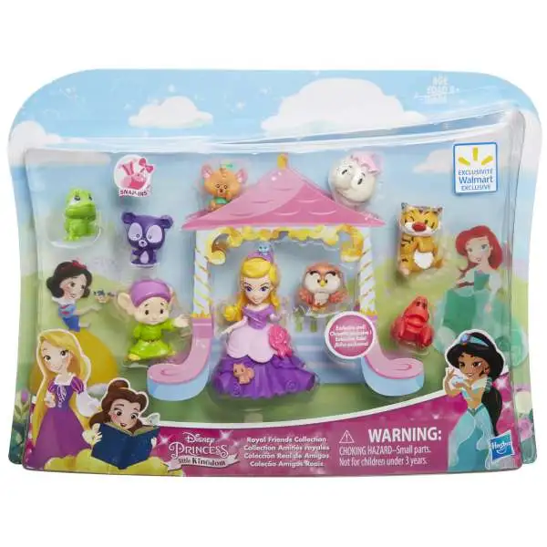 Disney Princess Little Kingdom Royal Friends Collection Exclusive Mini Figure Set [Damaged Package]