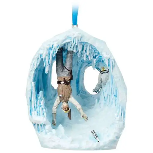 Disney Star Wars The Empire Strikes Back 2021 Luke Skywalker & Wampa Exclusive Sketchbook Ornament