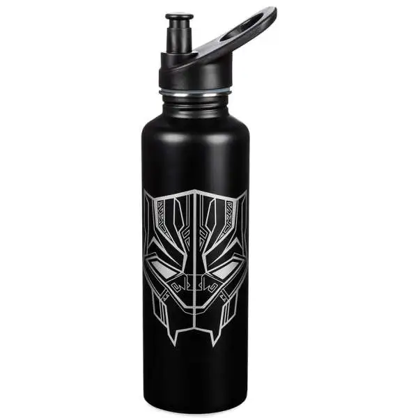 Disney Marvel Black Panther Exclusive 32 Ounce Water Bottle [Stainless Steel]