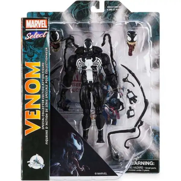 Marvel Select Venom Exclusive Action Figure [2018, Collector Edition, Damaged Package]