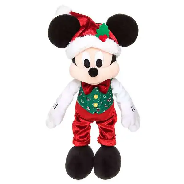 Disney 2019 Holiday Mickey Mouse Exclusive 15-Inch Plush [Green Vest]