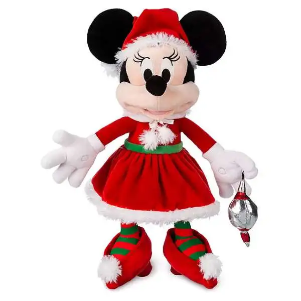 Disney 2019 Holiday Santa Minnie Mouse Exclusive 17-Inch Plush