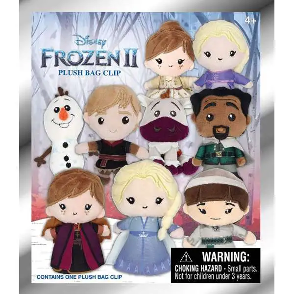 Disney Plush Keyring Frozen 2 Mystery Pack [1 RANDOM Figure]