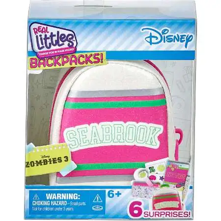 Shopkins Real Littles Disney Backpacks! Series 3 Zombies 3 Pack