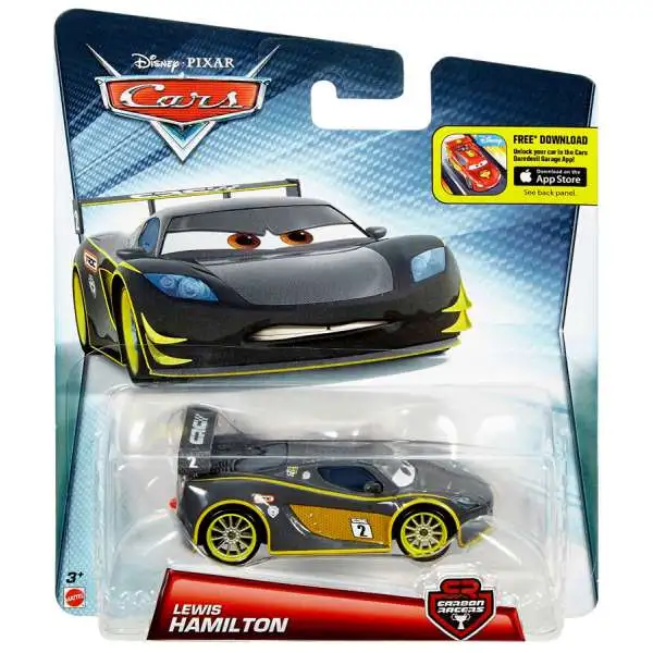 Disney Pixar Cars Series 3 Lewis Hamilton 155 Diecast Car Mattel Toys ...