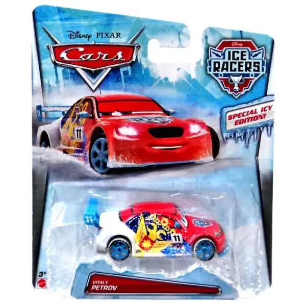 Disney / Pixar Cars Ice Racers Vitaly Petrov Diecast Car [Special Icy Edition]