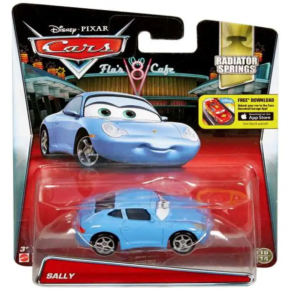 Disney / Pixar Cars Radiator Springs Sally Diecast Car #10/15