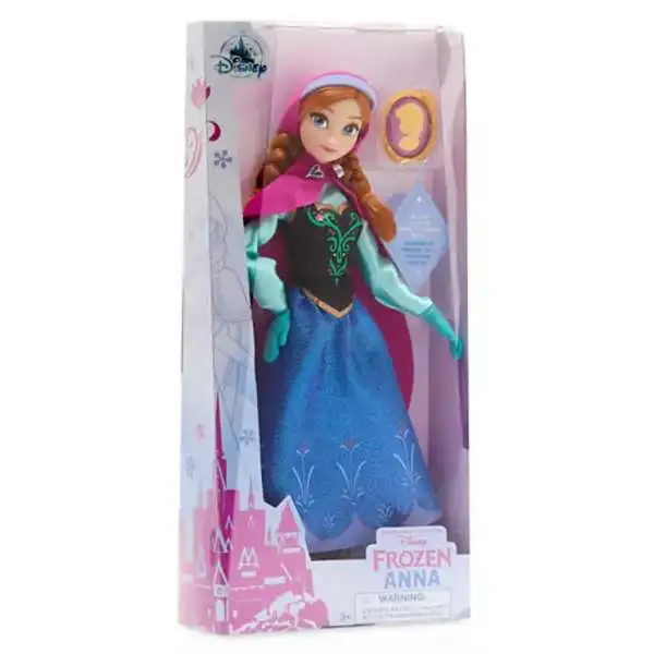 Disney Frozen Classic Anna Exclusive 11.5-Inch Doll [with Pendant]