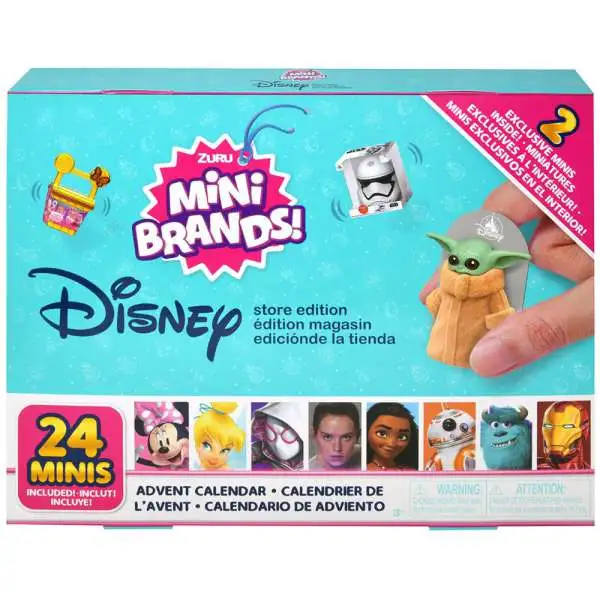 5 Surprise Disney Store Mini Brands Playset