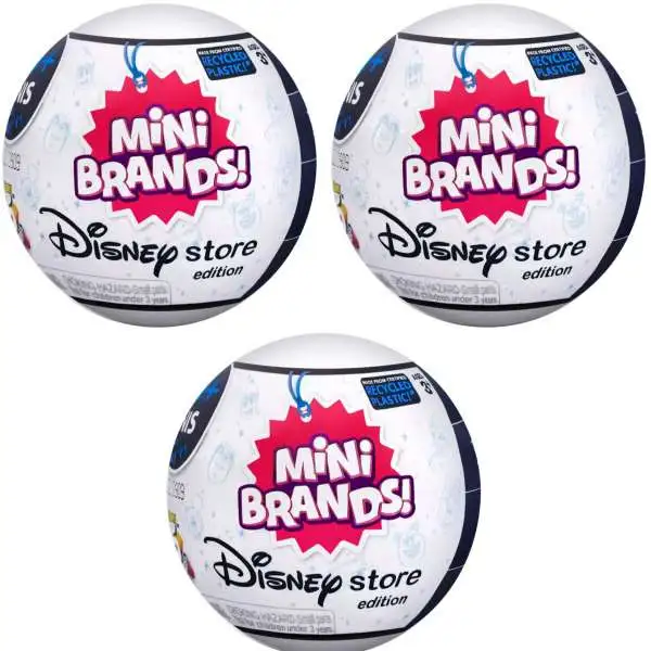 5 Surprise Mini Brands Disney Store Edition Series 1 Advent