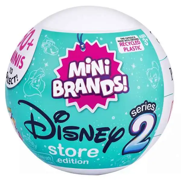 5 Surprise Mini Brands Disney Store Edition Series 2 Advent