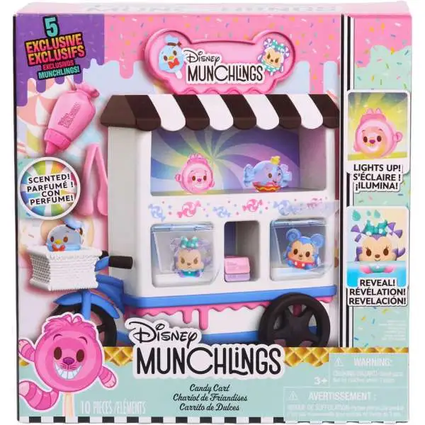 Disney Munchlings Candy Cart Playset