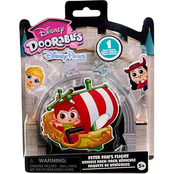 Doorables Disney Parks Peter Pan's Flight Exclusive Mystery Vehicle & Figure