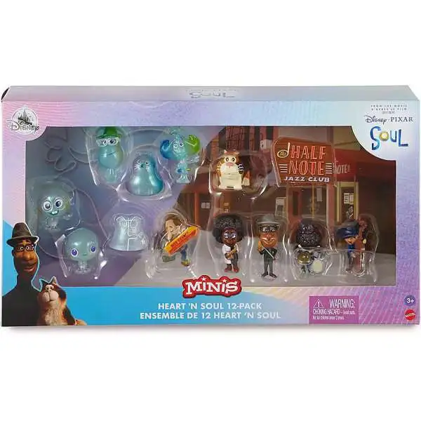 Disney / Pixar MINIS Heart 'N Soul Exclusive Mini Figure 12-Pack Play Set