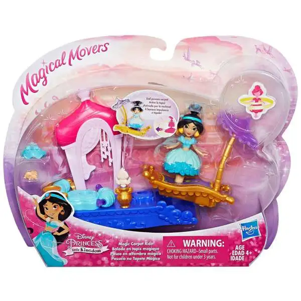 Disney Princess Little Kingdom Magical Movers Magic Carpet Ride Jasmine Figure Set