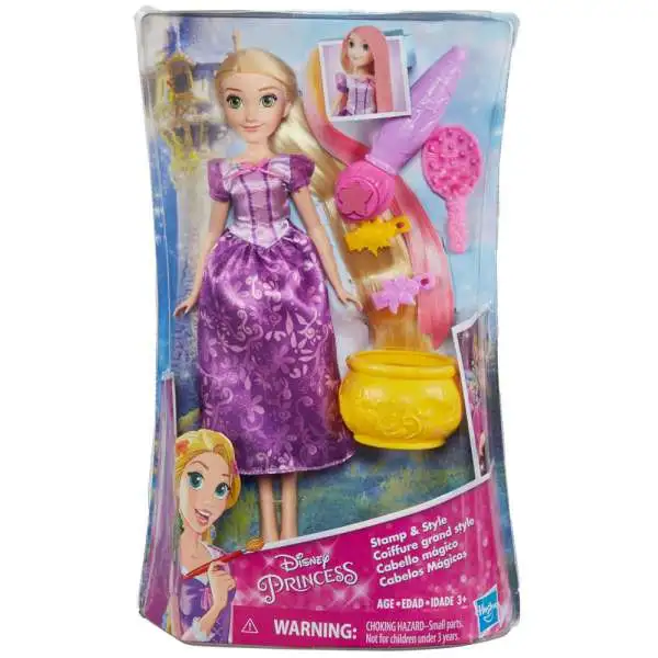 Disney Princess Tangled Stamp & Style Rapunzel Doll