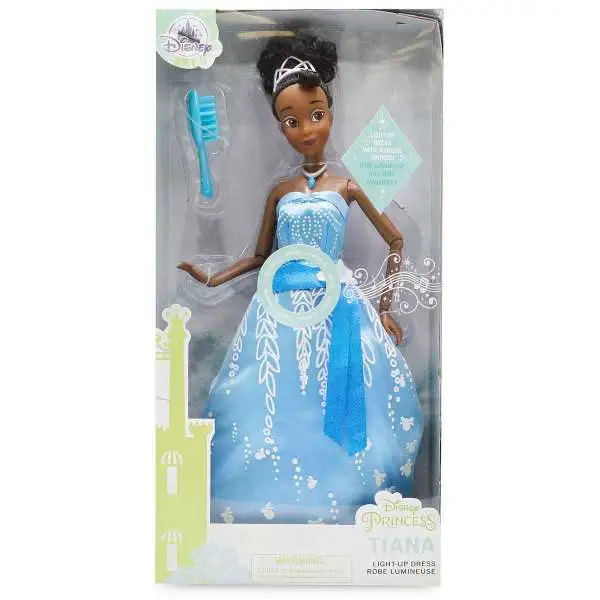 Disney The Princess & The Frog Premium Princess Tiana Exclusive 11.5-Inch Doll [Light-Up Dress, Damaged Package]