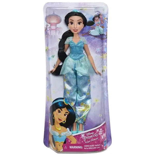 Disney Princess Aladdin Royal Shimmer Jasmine 11-Inch Doll [2018, Damaged Package]