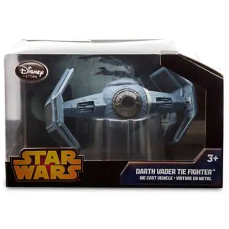 Disney Star Wars A New Hope Darth Vader Tie Fighter Exclusive Diecast Vehicle [Black Box, Damaged Package]