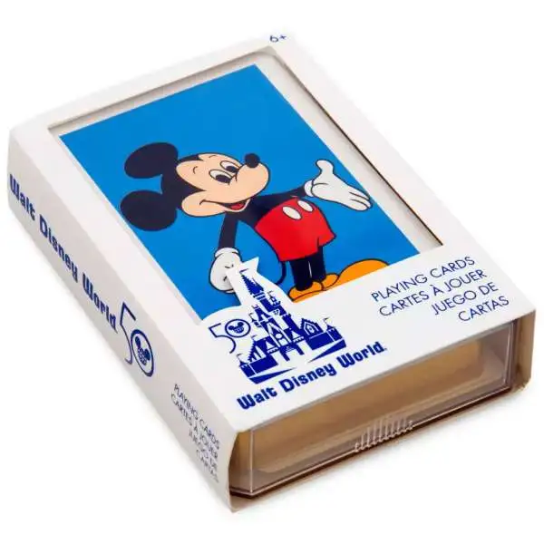 Walt Disney World 50th Anniversary Exclusive Playing Cards