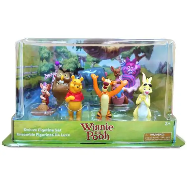 Disney Winnie the Pooh Exclusive 9-Piece PVC Figure Deluxe Play Set