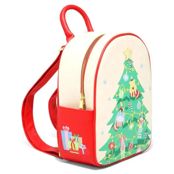 Disney Winnie The Pooh Christmas Ornament Mini Backpack