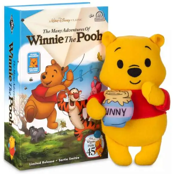Disney Winnie the Pooh Exclusive 6.75-Inch VHS Plush