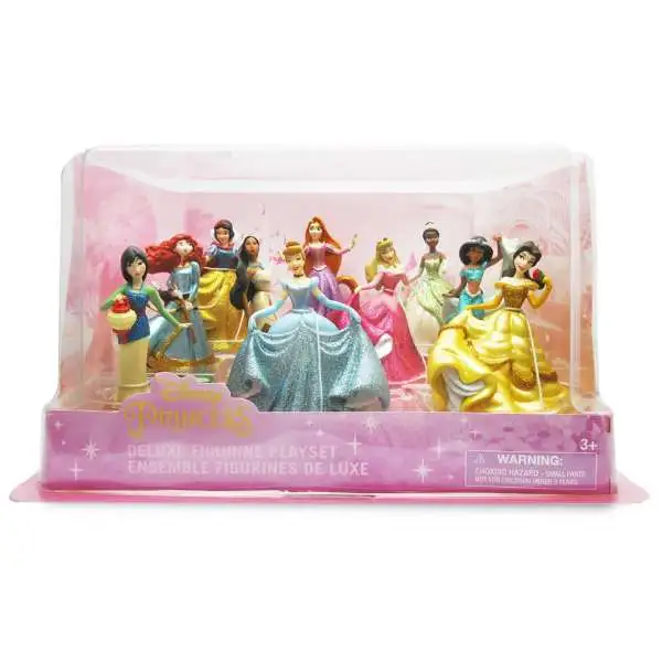 Disney Princess Exclusive 10-Piece PVC Figure Play Set [2021]