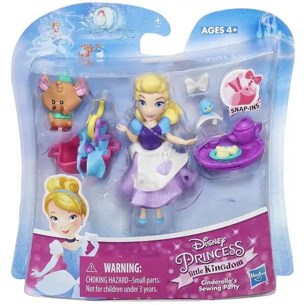 Disney Princess Little Kingdom Cinderella's Sewing Party Figure