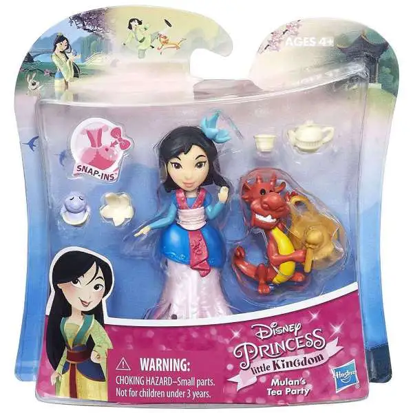 Disney Princess Little Kingdom Mulan's Tea Party Figure