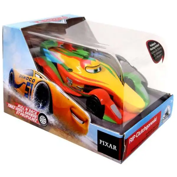 Disney / Pixar Cars Cars 3 Pull 'N' Race RIP Clutchgoneski Exclusive Diecast Car