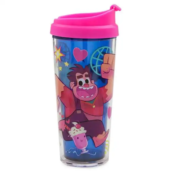Disney Wreck-It Ralph 2: Ralph Breaks the Internet Ralph & Vanellope Exclusive Travel Tumbler