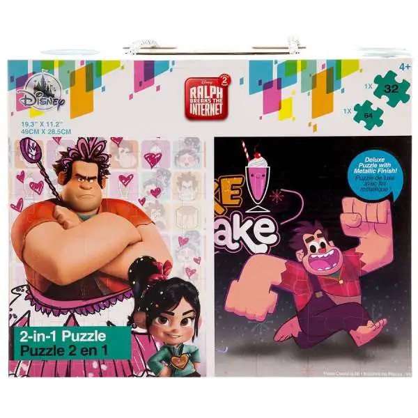 Disney Wreck-It Ralph 2: Ralph Breaks the Internet Ralph Breaks the Internet 2-in-1 Exclusive Puzzle
