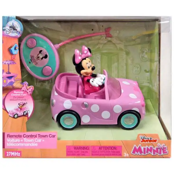 Disney Junior Minnie Mouse Remote Control Town Car Exclusive [Damaged Package]