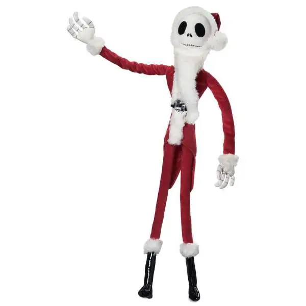Disney The Nightmare Before Christmas Jack Skellington Sandy Claws Exclusive 27-Inch Plush Figure