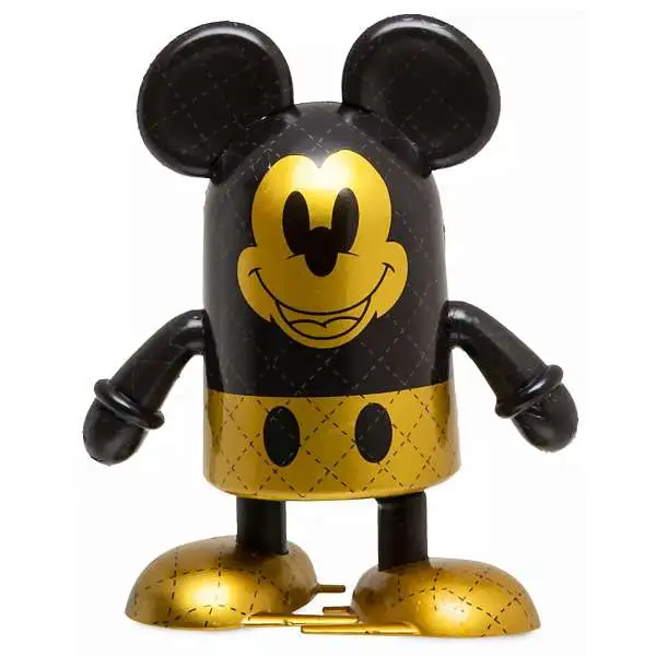 Disney Mickey Mouse Memories Shufflerz Mickey Mouse Exclusive Walking Figure #8/12 [Black & Gold Crisscross Pattern]