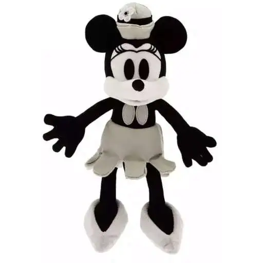 Disney 100 Steamboat Willie Minnie Mouse 10-Inch Plush