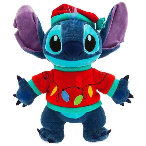 Disney Lilo & Stitch 2019 Holiday Stitch Exclusive 15-Inch Light-Up Medium Plush