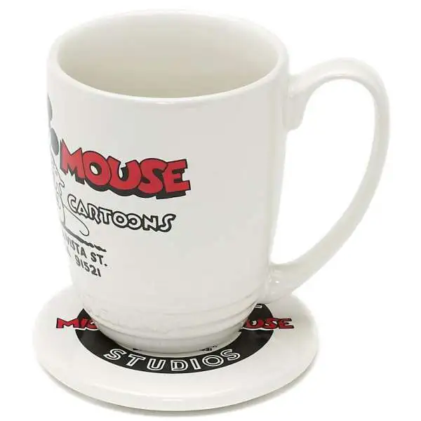 Walt Disney Studios Collection Walt Disney Studios Mickey Mouse Exclusive Mug & Coaster Set