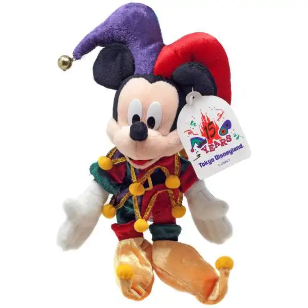 Disney Tokyo Disneyland 15th Anniversary Jester Mickey Exclusive 8