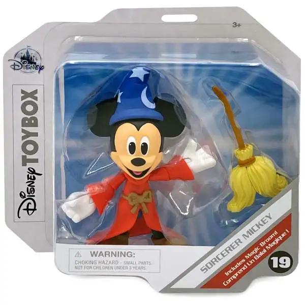 Disney Mickey Mouse Toybox Sorcerer Mickey Exclusive Action Figure