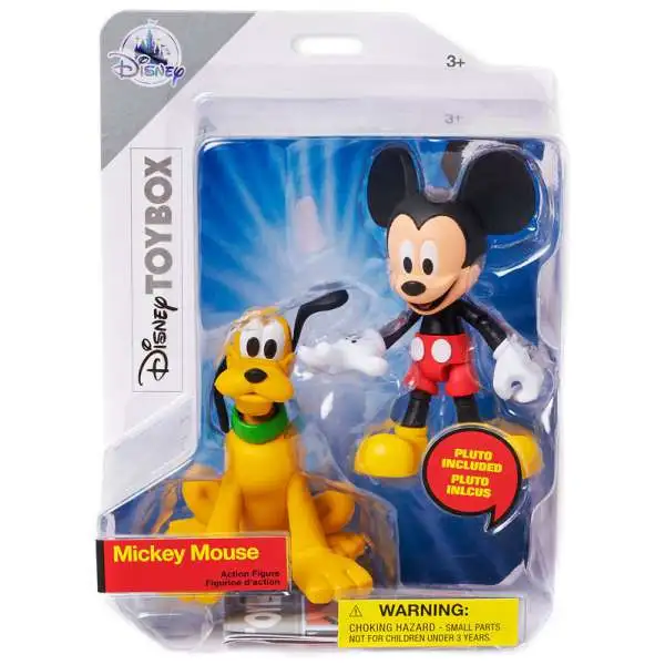 Disney Toybox Mickey Mouse & Pluto Exclusive Action Figure [2018]