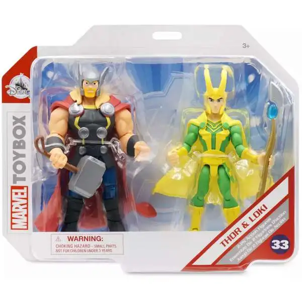 Disney Marvel Toybox Thor & Loki Action Figure 2-Pack