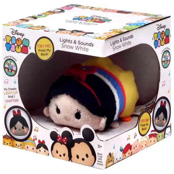 Disney Tsum Tsum Snow White 3.5-Inch Mini Plush [Lights & Sounds]