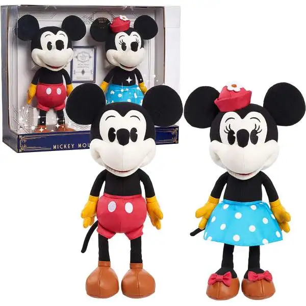 Disney Treasures from the Vault Mickey & Minnie Mouse Exclusive 12-Inch Plush Set