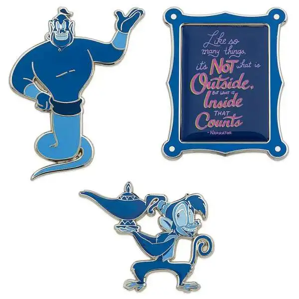 Disney Wisdom Aladdin Exclusive Pin Set