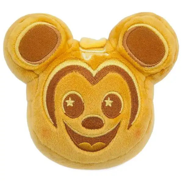 Disney Wishables Parks Food Series 2 Mickey Waffle Exclusive 4-Inch Micro Plush