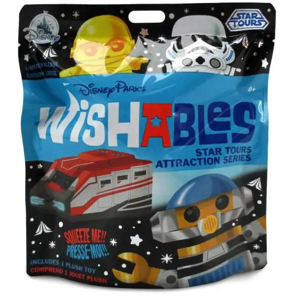 Disney Wishables Star Tours Attraction Series Exclusive 4-Inch Micro Plush Mystery Pack [1 RANDOM Figure]