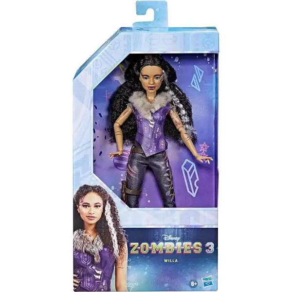  Disney Princess Zombies 3 A-spen Fashion Doll - 12-Inch Doll  with Blue Hair, Alien Outfit, Shoes, and Accessories. Toy for Kids Ages 6  and Up : Toys & Games